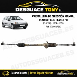 Scatola Sterzo Manuale Renault Clio I Fase I / II (B/C57)(01.1990-1996 Riferimento 7700807517
