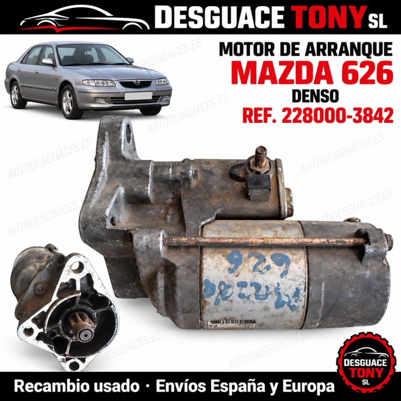 Démarreur Mazda 626 Denso Réf. 228000-3842