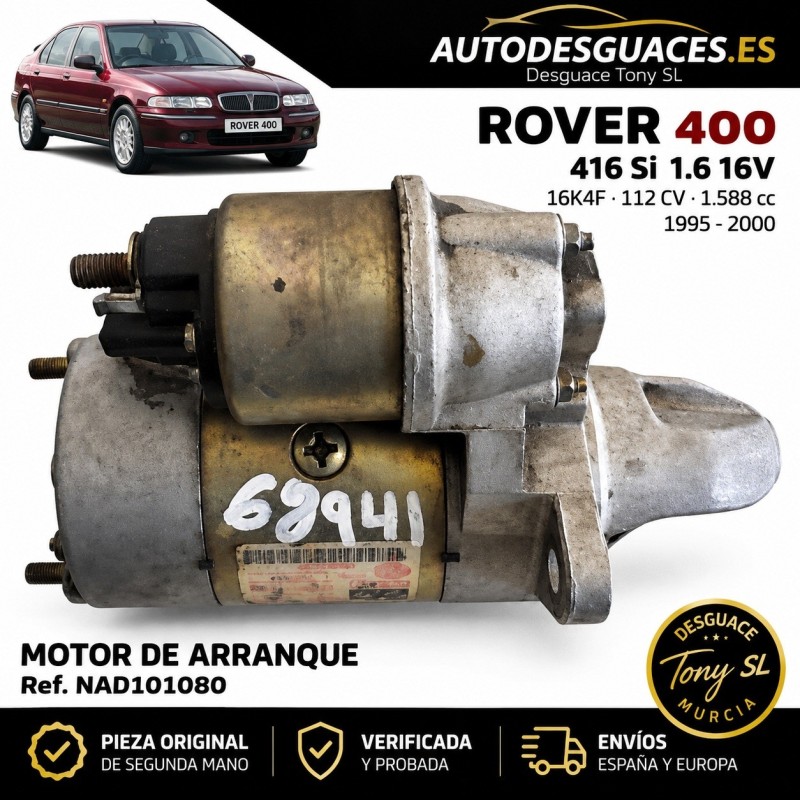 motorino-avviamento-rover-400-416-si-16-16v-benzina-112-cv-motore-16k4f-rif-nad101080-originale.JPG