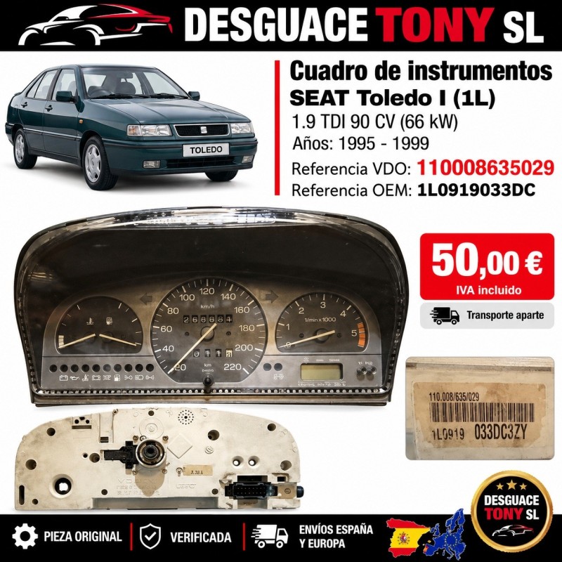 cuadro-instrumentos-completo-seat-toledo-1l-19-tdi-gasoleo-90cv-66kw-1z-ano-1995-1999-referencia-110008635029
