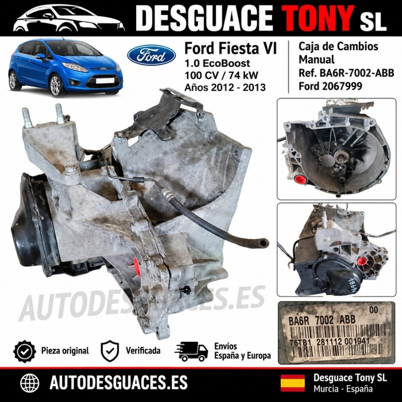 caja-cambios-manual-ford-fiesta-vi-10-ecoboost-100-cv-tzja-ref-ba6r7002abb