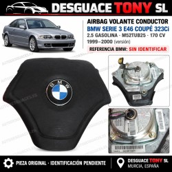 Airbag Volante Condutor BMW Série 3 E46 Coupé 323Ci 2.5 170 CV Original