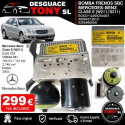pompe-hydraulique-frein-sbc-mercedes-classe-e-w211-bosch-0265254007-a0094312612-origine.JPG