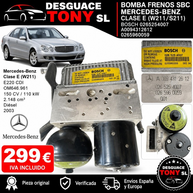 pompa-idraulica-freni-sbc-mercedes-classe-e-w211-bosch-0265254007-a0094312612-originale.JPG
