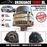 Alternador Bosch Opel Vectra B Berlina 2.0 DI 16V 82 CV 100 A | 0123500008 / 90506202