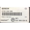 Centralita  Volkswagen Golf III Berlina 1H1)(1991 1.6 CL 1,6 Ltr. - 55 kW  bosch 0261200596