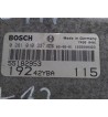 Unidade de Controle do Motor Fiat Stilo, Bosch ref 0 281 010 337, 0281010337,