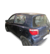 Porta dianteira esquerda Toyota Yaris 1999 cor azul marinho